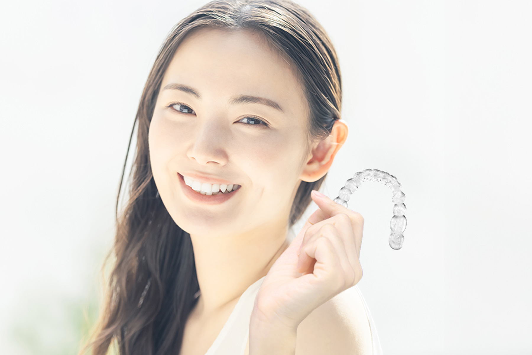 インビザラインの女性